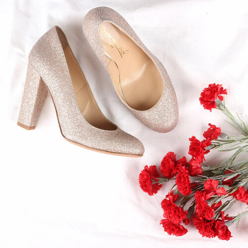 Chaussure mariage dorée Chaussure mariage dorée
