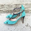 Sandale turquoise
